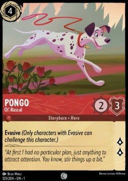 Pongo - Ol' Rascal - The First Chapter (Common) [1TFC-120]