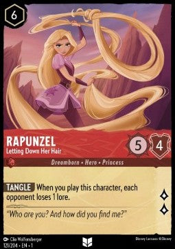 Rapunzel - Letting Down Her Hair - The First Chapter (Uncommon) [1TFC-121]