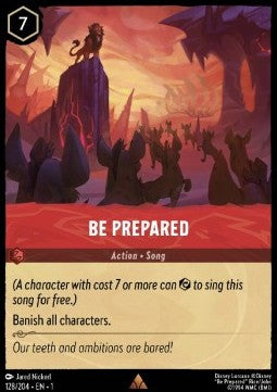 Be Prepared - The First Chapter (Rare) [1TFC-128]