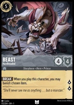 Beast - Hardheaded - The First Chapter (Uncommon) [1TFC-172]