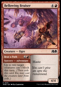 Picchiatore Urlante // Battere un Sentiero - Le Terre Selvagge di Eldraine (Common) [WOE-121]