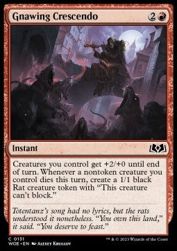 Crescendo Rosicante - Le Terre Selvagge di Eldraine (Common) [WOE-131]