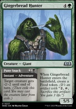 Gingerbread Hunter // Misero Spuntino - Le Terre Selvagge di Eldraine (Uncommon) [WOE-227]