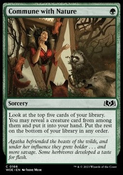 Comunione con la Natura - Le Terre Selvagge di Eldraine (Common) [WOE-166]