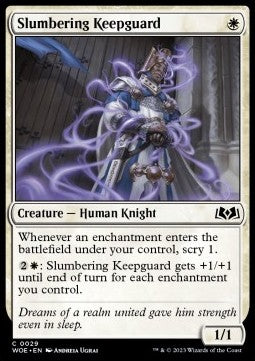 Guardia della Fortezza Dormiente - Le Terre Selvagge di Eldraine (Common) [WOE-29]