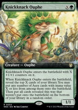 Ouphe dei Gingilli - Commander: Le Terre Selvagge di Eldraine: Extras (Rare) [XWOC-54]