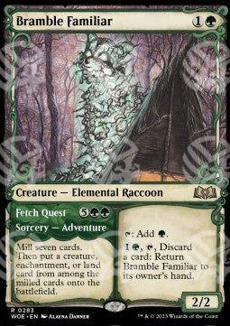Bramble Familiar // Missione di Ricerca - Le Terre Selvagge di Eldraine: Extras (Rare) [XWOE-283]