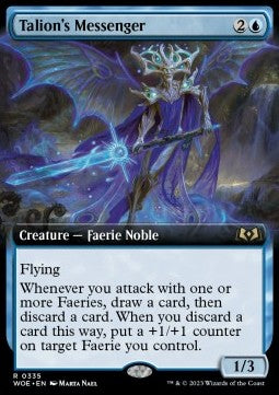 Messaggero di Talion - Le Terre Selvagge di Eldraine: Extras (Rare) [XWOE-335]