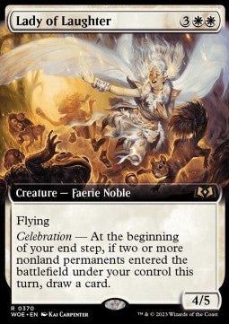 Lady of Laughter - Le Terre Selvagge di Eldraine: Extras (Rare) [XWOE-370]