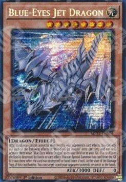 Drago Jet Occhi Blu - 25th Anniversary Tin: Dueling Heroes Mega Pack (Secret Rare) [MP23-004]
