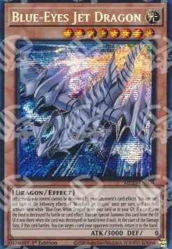 Drago Jet Occhi Blu - 25th Anniversary Tin: Dueling Heroes Mega Pack (Secret Rare) [MP23-004]