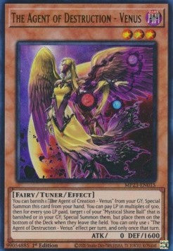 L'Agente della Distruzione - Venere - 25th Anniversary Tin: Dueling Heroes Mega Pack (Ultra Rare) [MP23-015]
