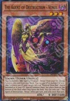 L'Agente della Distruzione - Venere - 25th Anniversary Tin: Dueling Heroes Mega Pack (Ultra Rare) [MP23-015]