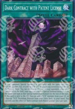Contratto Oscuro con la Licenza di Brevetto - 25th Anniversary Tin: Dueling Heroes Mega Pack (Common) [MP23-030]