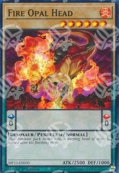 Testa Opale di Fuoco - 25th Anniversary Tin: Dueling Heroes Mega Pack (Super Rare) [MP23-050]