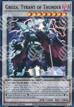 Groza, Tiranno del Tuono - 25th Anniversary Tin: Dueling Heroes Mega Pack (Ultra Rare) [MP23-055]