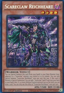 Spaventartiglio Reichheart - 25th Anniversary Tin: Dueling Heroes Mega Pack (Secret Rare) [MP23-068]