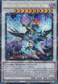Signore Drago Zombie Occhi Rossi - 25th Anniversary Tin: Dueling Heroes Mega Pack (Secret Rare) [MP23-083]