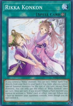 Konkon Rikka - 25th Anniversary Tin: Dueling Heroes Mega Pack (Common) [MP23-142]