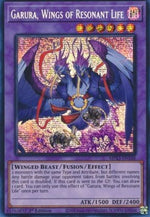 Garura, Ali della Vita Risonante - 25th Anniversary Tin: Dueling Heroes Mega Pack (Secret Rare) [MP23-148]