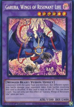 Garura, Ali della Vita Risonante - 25th Anniversary Tin: Dueling Heroes Mega Pack (Secret Rare) [MP23-148]