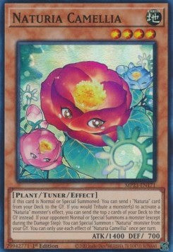 Naturia Camelia - 25th Anniversary Tin: Dueling Heroes Mega Pack (Super Rare) [MP23-171]