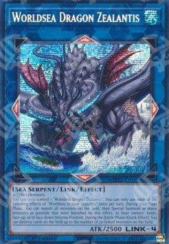 Zealantis Drago del Mare del Mondo - 25th Anniversary Tin: Dueling Heroes Mega Pack (Secret Rare) [MP23-193]