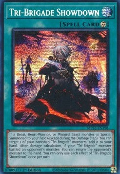 Scontro Finale Tri-Brigata - 25th Anniversary Tin: Dueling Heroes Mega Pack (Secret Rare) [MP23-198]