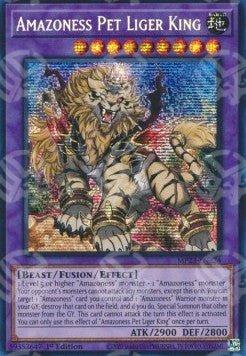 Re Ligre Domestico Amazoness - 25th Anniversary Tin: Dueling Heroes Mega Pack (Secret Rare) [MP23-224]