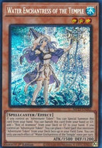 Incantatrice Acqua del Tempio - 25th Anniversary Tin: Dueling Heroes Mega Pack (Secret Rare) [MP23-265]