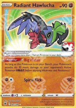 Hawlucha Lucente - Play! Pokémon Buste Premio Terza Serie (Promo) [PPS3-ASR 081]