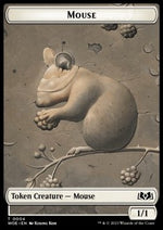 Mouse Token (W 1/1) // Food Token - Le Terre Selvagge di Eldraine: Extras (Token) [XWOE-T 4/13]