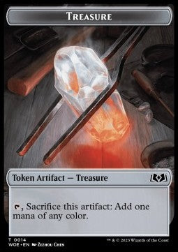 Treasure Token // Food Token - Le Terre Selvagge di Eldraine: Extras (Token) [XWOE-T 14/10]