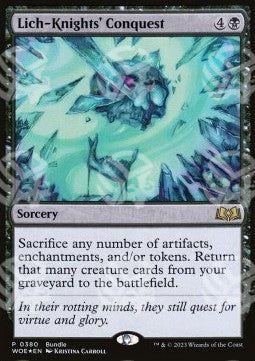 Conquista dei Cavalieri Lich - Le Terre Selvagge di Eldraine: Promos (Rare) [PWOE-380]