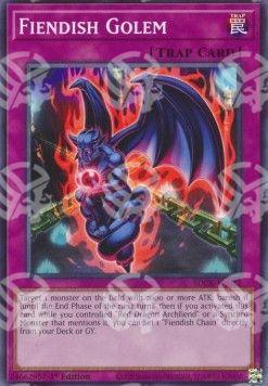 Golem Demoniaco - Structure Deck: Il Re Cremisi (Common) [SDCK-032]