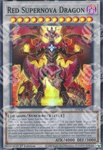 Drago Supernova Rosso - Structure Deck: Il Re Cremisi (Super Rare) [SDCK-044]