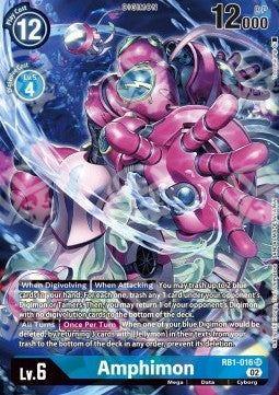 Amphimon (RB1-016) - Resurgence Booster (Alternative Art) [RB-01-016]