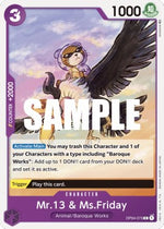Mr.13 & Ms.Friday (OP04-073) - Kingdoms of Intrigue (Common) [OP04-073]
