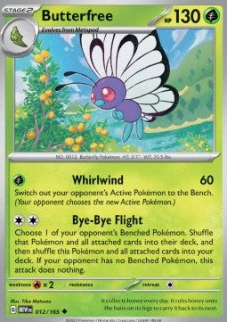 Butterfree - 151 (Uncommon) [MEW-012]