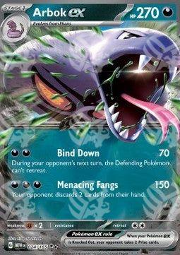 Arbok ex - 151 (Double Rare) [MEW-024]