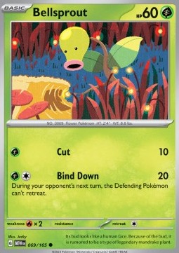 Bellsprout - 151 (Common) [MEW-069]