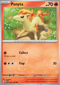 Ponyta - 151 (Common) [MEW-077]