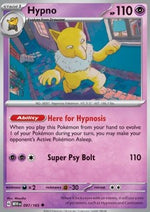 Hypno - 151 (Uncommon) [MEW-097]