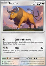 Tauros - 151 (Uncommon) [MEW-128]