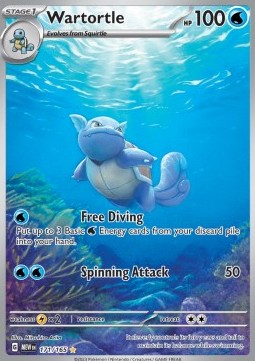 Wartortle - 151 (Illustration Rare) [MEW-171]