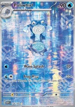Poliwhirl - 151 (Illustration Rare) [MEW-176]