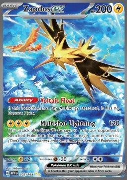Zapdos ex - 151 (Special Illustration Rare) [MEW-202]