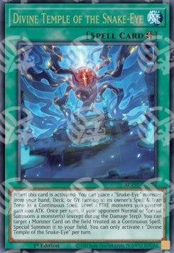 Tempio Divino degli Occhi di Serpente - Età del Sovrano (Ultra Rare) [AGOV-056]