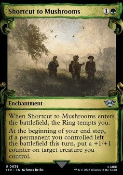 Scorciatoia per i Funghi - L’uscita nel periodo festivo de Il Signore degli Anelli: Racconti della Terra di Mezzo (Uncommon) [LTRH-638]