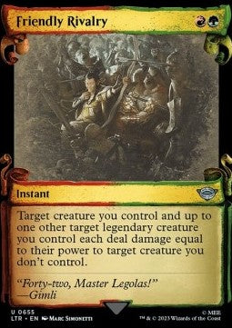 Rivalità Amichevole - L’uscita nel periodo festivo de Il Signore degli Anelli: Racconti della Terra di Mezzo (Uncommon) [LTRH-655]